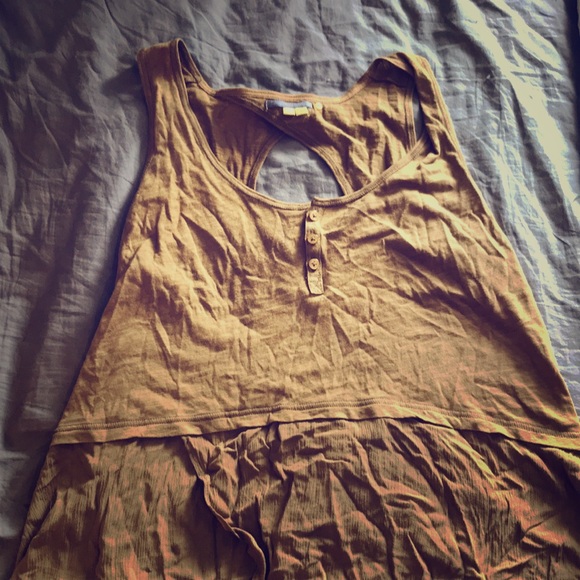 Little Yellow Button tank size M Anthro - Picture 5 of 5